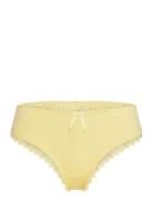 Lindex Braz Reg Broderie Anglais Gul