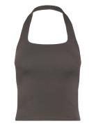 Weekday Square Neck Halter Top Grå