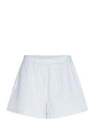 Lindex Pyjama Shorts Seersucker Vit