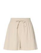 Pieces Pcsastina Hw Shorts Wvn Msa Bc Beige
