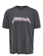 ONLY & SONS Onsmetallica Rlx Ss Tee Grå