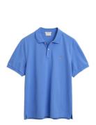 GANT Reg Shield Ss Pique Polo Blå
