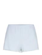 Hunkemöller Short Pointelle Lace Blå