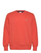 GANT Reg Shield C-Neck Sweat Orange
