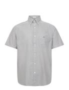 GANT Reg Classic Oxford Ss Shirt Lila
