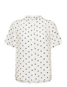 GANT Reg Dot Print Blouse Vit