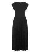 Tommy Hilfiger 5X2 Rib Midi F&F Drs Svart