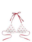 Panos Emporio Galathea Polka Dot Reversible Top Vit