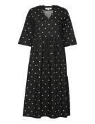 A-View Sassi Midi Dress Svart