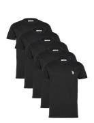 U.S. Polo Assn. Bertil Reg Sj 5 Pk Uspa M Tee Svart