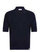 Calvin Klein Jeans Ss Smth Cttn Wffl Pl Marinblå