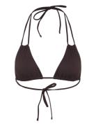 Weekday Breeze Tie Bikini Top Svart