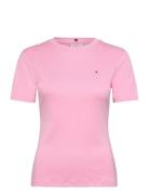 Tommy Hilfiger Slim Cody C-Nk Ss Rosa