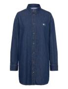Tommy Jeans Relaxed Shirt Dress Blå