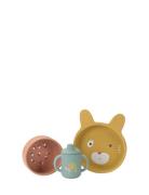 Moulin Roty Toddler Dish Set 3 Pcs - Trois Petits Lapins Multi/pattern...