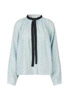 Nué Notes Paisley Shirt Blå