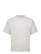 Weekday Great Boxy Heavyweight T-Shirt Grå