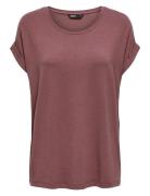 ONLY Onlmoster S/S O-Neck Top Noos Jrs Rosa