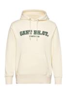 GANT Graphic Sweat Hoodie Kräm