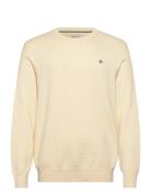 GANT Textured Cotton C-Neck Gul