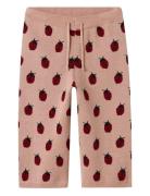 Lil'Atelier Nmflulio Wide Knit Ancle Pant Lil Rosa