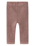 Name It Nbfwang Wool Needle Legging Solid Noos Rosa