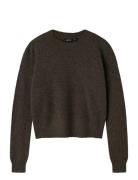LMTD Nlflodet Ls Short Knit Noos Brun