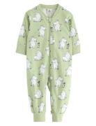 Lindex Pyjamas Moomin Grön