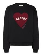 Fabienne Chapot Terry Sport Heart Sweater Svart