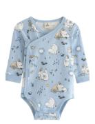 Lindex Body Wrap Moomin Blå