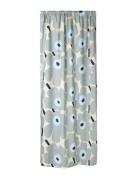 Marimekko Home Unikko Curtain 135X250 Cm Blå