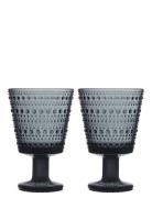 Iittala Kastehelmi Univ. Glass 26Cl 2Pcs Grå