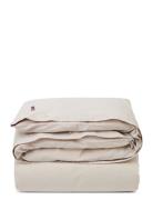 Lexington Home Pin Point Beige Cotton Duvet Cover Beige