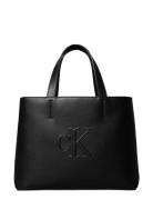Calvin Klein Sculpted Mini Ew Tote Svart