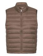 Calvin Klein Ultra Lightweight Down Puffer Ve Brun