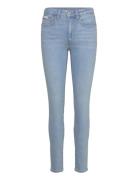 Calvin Klein Jeans Mid Rise Skinny Light Cape Blå