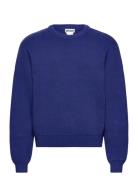 Weekday Regular Cotton Sweater Blå