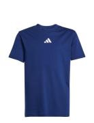 Adidas Sportswear J Sl Tee 160 Blå