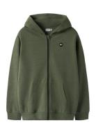Name It Nkmvimo Ls Sweat Card Bru Noos Khaki Green