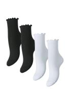 Pieces Pcafia 4 Pack Socks Noos Svart