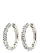 Pilgrim Tatum Large Hoops Silver-Plated Silver