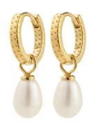 Pilgrim Elliana Earrings Gold-Plated Guld