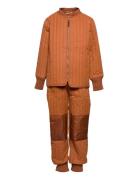 En Fant Thermal Set Solid Brun