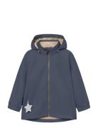 MINI A TURE Mataden Softshell Jacket. Grs Marinblå