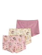 Lindex Boxer 3 Pack Meadow And Rabbit Multi/patterned