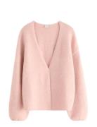 Lindex Cardigan Knitted Rosa