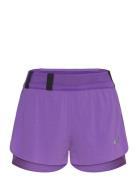 Asics Metarun Split Short Lila
