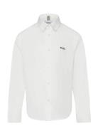BOSS Long Sleeved Shirt Vit