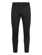 Mango Prato Cropped Tapered Chino Trousers Svart