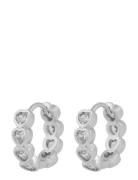 SNÖ Of Sweden Lovely Crystal Ring Ear Silver